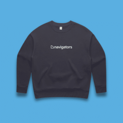 Navy Navigators Sweater - Women