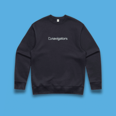 Navy Navigators Sweater - Men